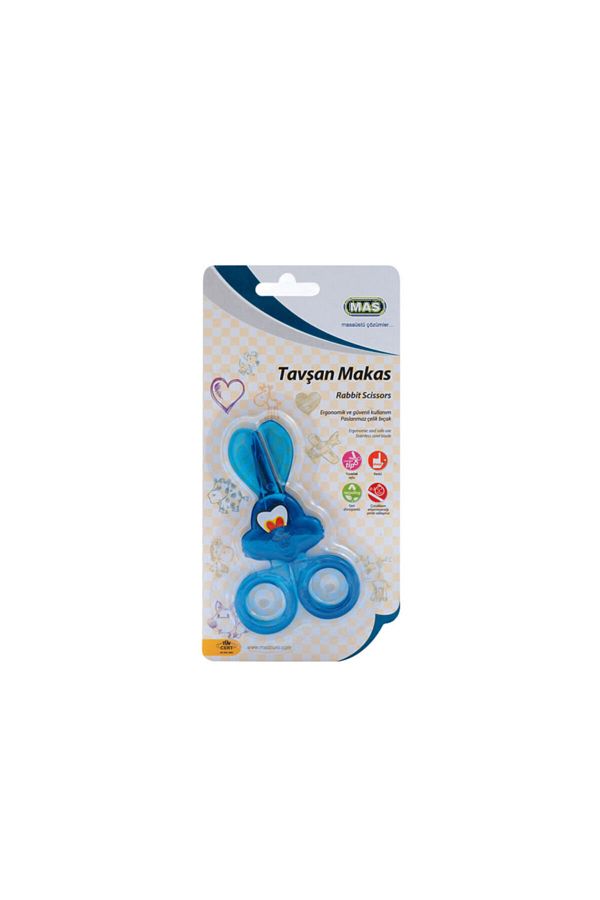 Mas-Rabbit Scissors Round Blunt Tip 1