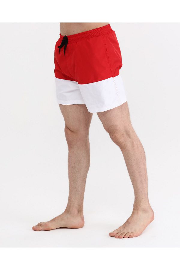 POLO ACADEMY Swim Shorts Red Trendyol