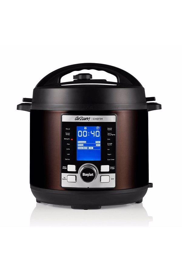 Multipurpose pressure cooker outlet