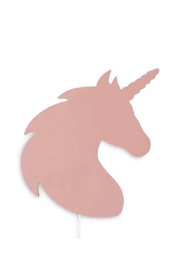 Windly Concept Unicorn Tek Boynuzlu At Gece Lambası Çocuk Odası Bebek Odası Dekoratif Aydınlatma 30cm
