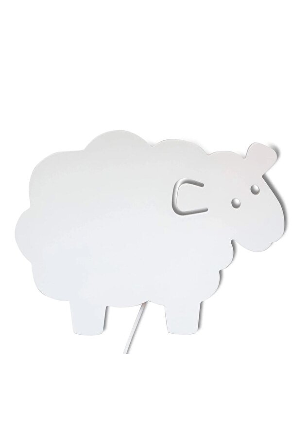 Windly Concept Kuzu Gece Lambası Çocuk Odası Bebek Odası Dekoratif Aydınlatma 30cm