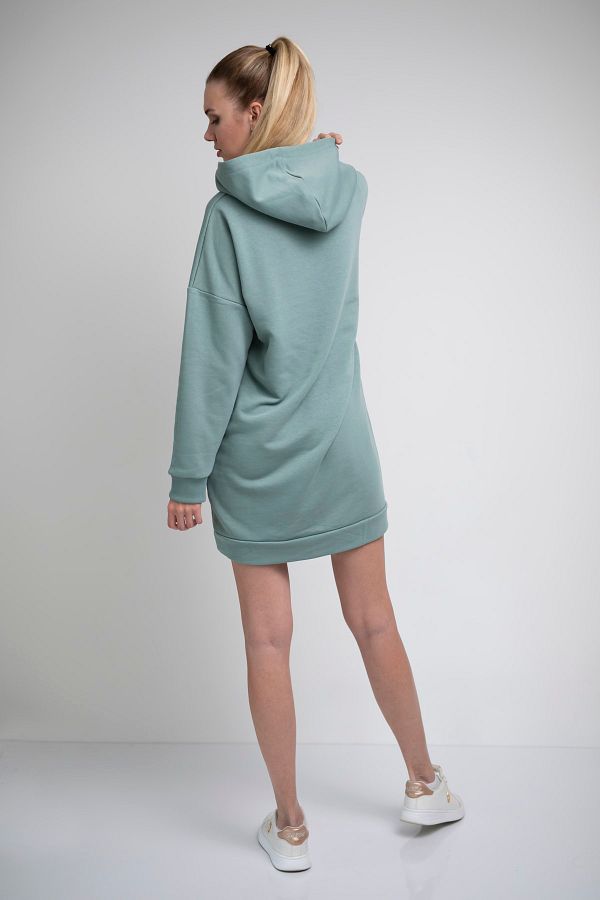 Women's hooded tunic sweatshirt 2025
