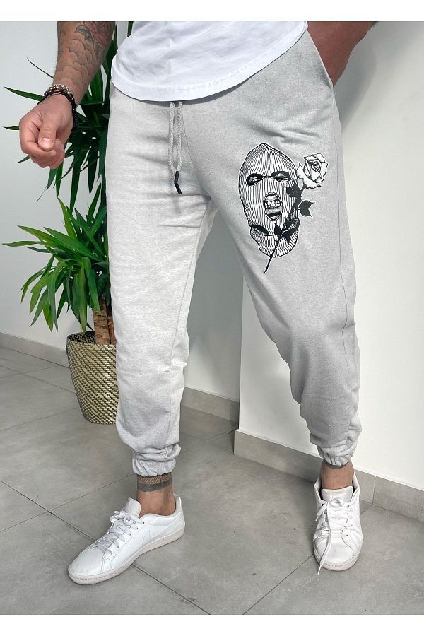 Grimy Unisex Gangster Printed Sweatpants Trendyol