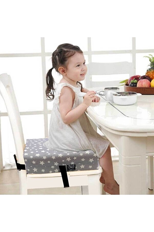 RevuBaby Mama Sandalyesi Yükseltici Minder Taşınılabilir Katlanılabilir Artan Sandalye Yükseltici Minder