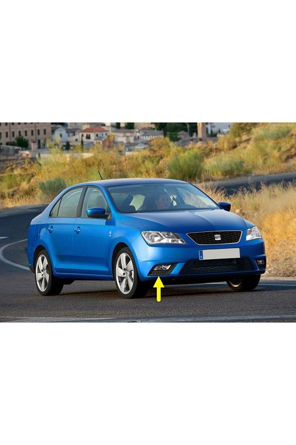 OEM-Seat Toledo 2013-2019 Compatible Front Bumper Right Fog Light Frame Oem 6ja807682 1