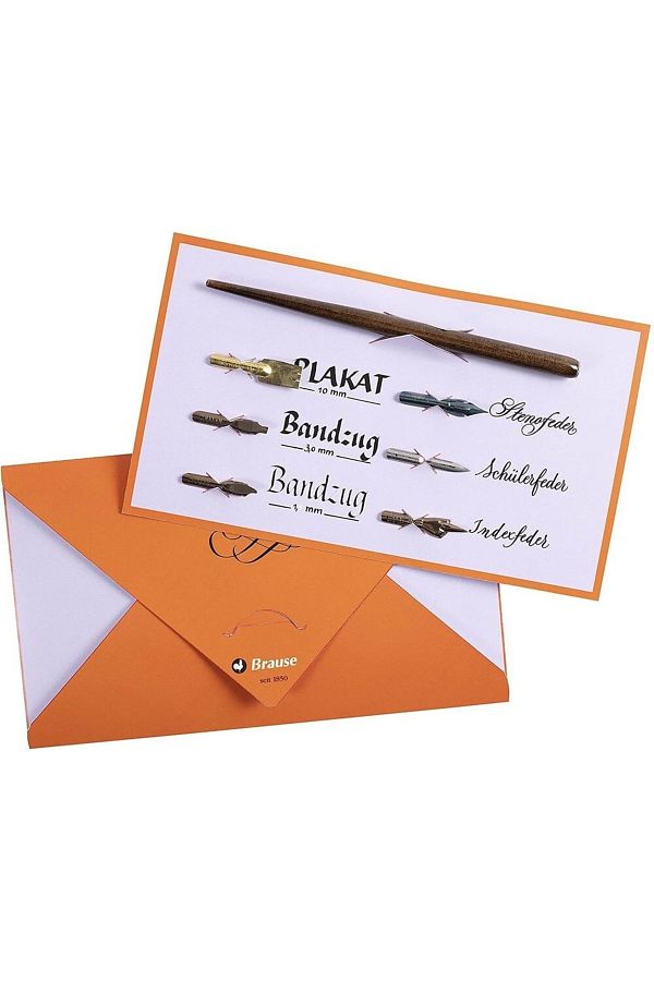 Brause-: Calligraphy & Writing Set 139b: 6 Tips + 1 Handle 1