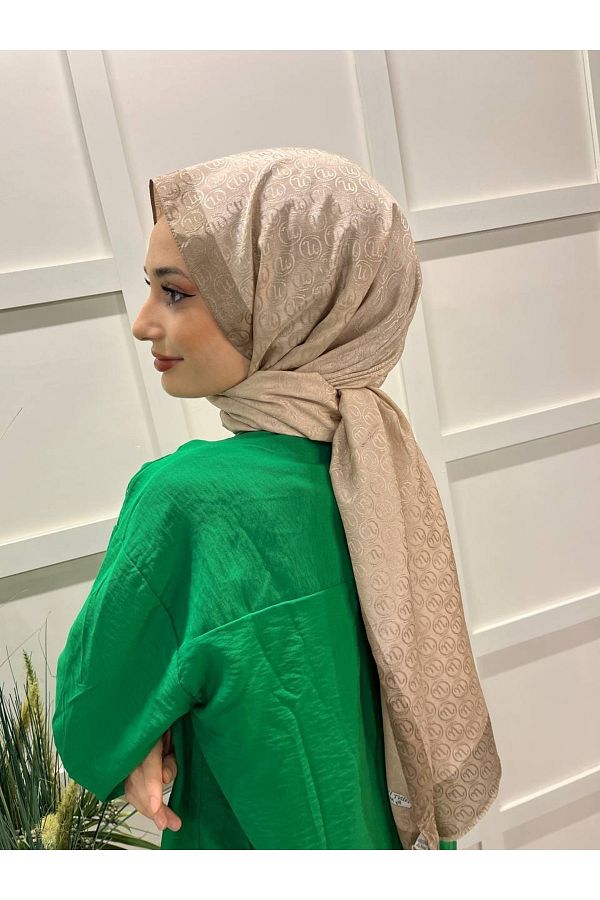 Hint İpek-Ipekyolu Scarf Foundation Monogram Shawl 1