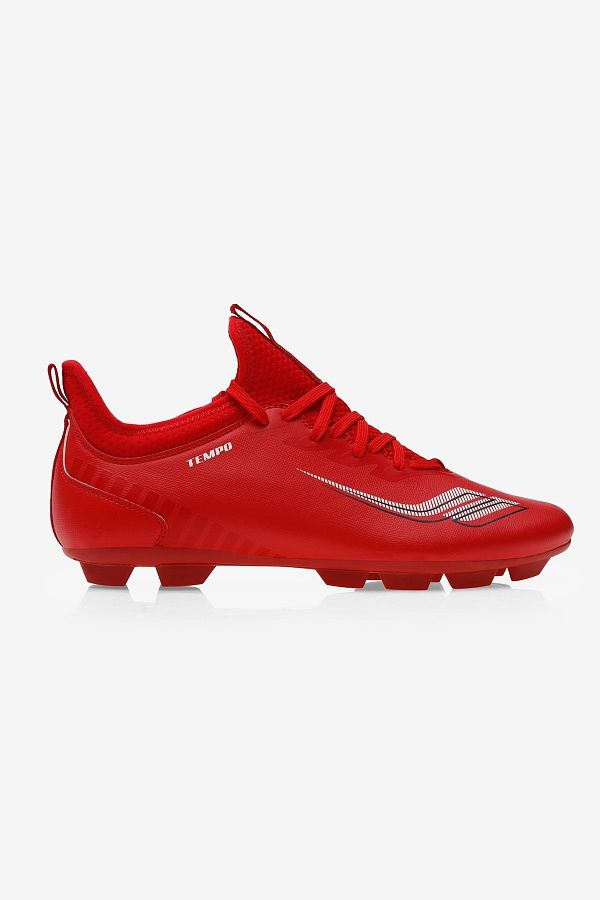 Red turf cleats top