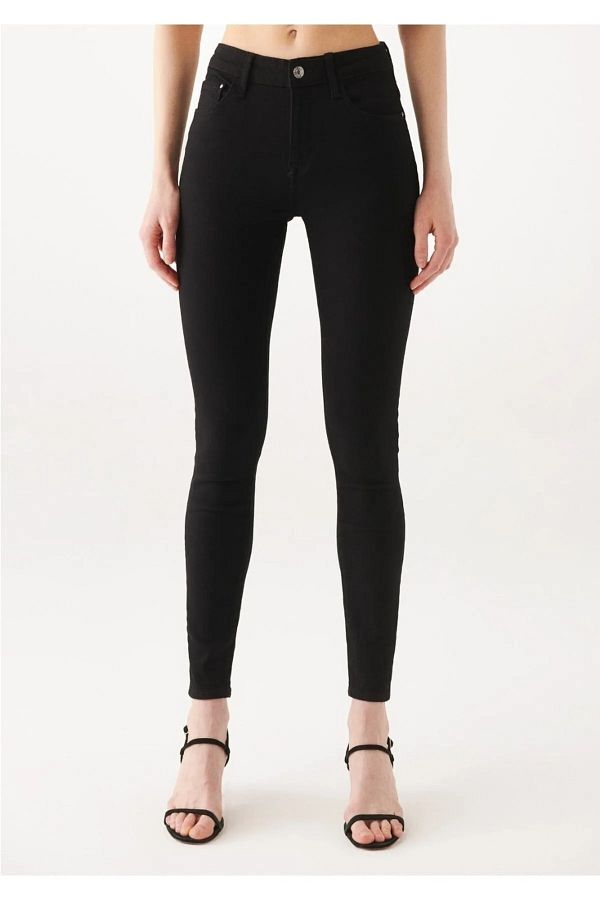 SANTA BELLA Cindy X Black Colorfast Skinny Jeans Women s High Waist Power Lycra Recovery Trendyol
