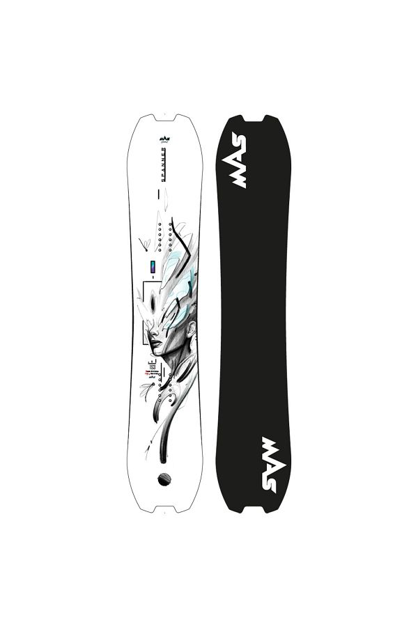 MAS SNOWBOARD-Spanner 23 Model Spring and Embroidered Shoes 1