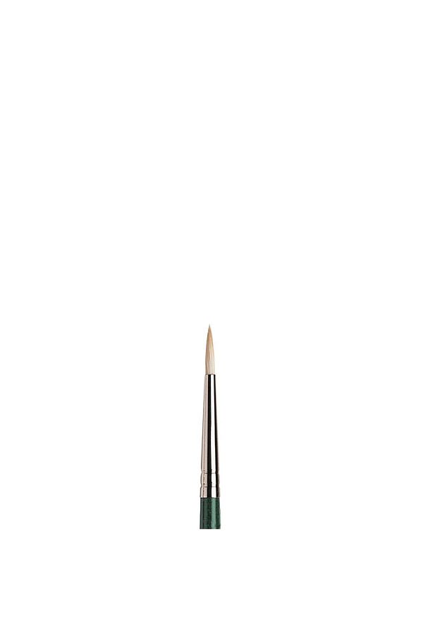 Winsor Newton-Winsor & Newton Winton Long Handle Round Brush with Hard Bristles No:2 1