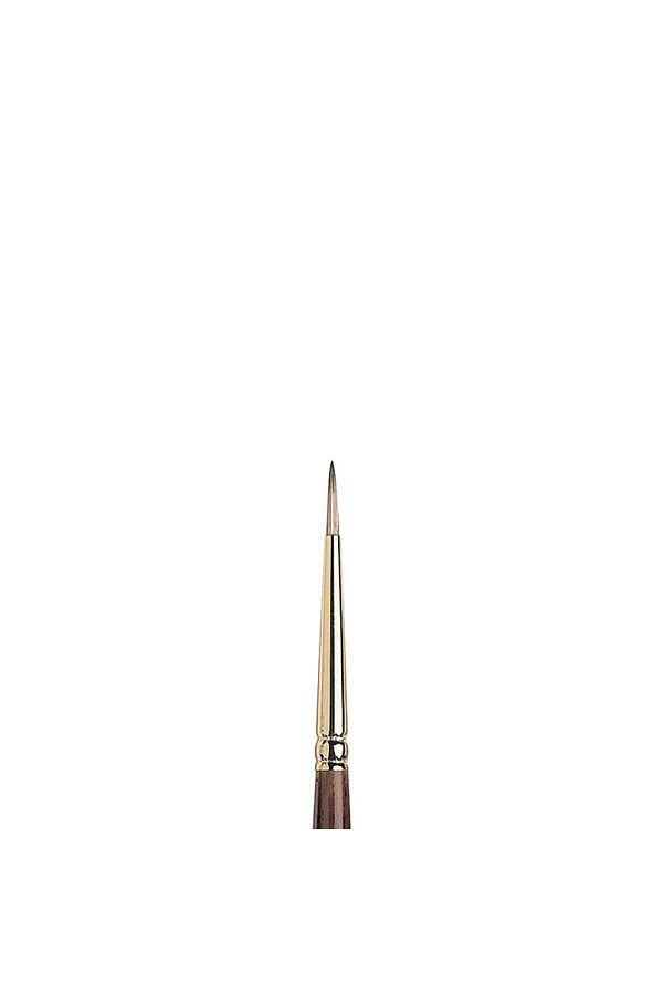 Winsor Newton-Winsor & Newton Monarch Long Handle Συνθετική Στρογγυλή Βούρτσα Νο:0 1