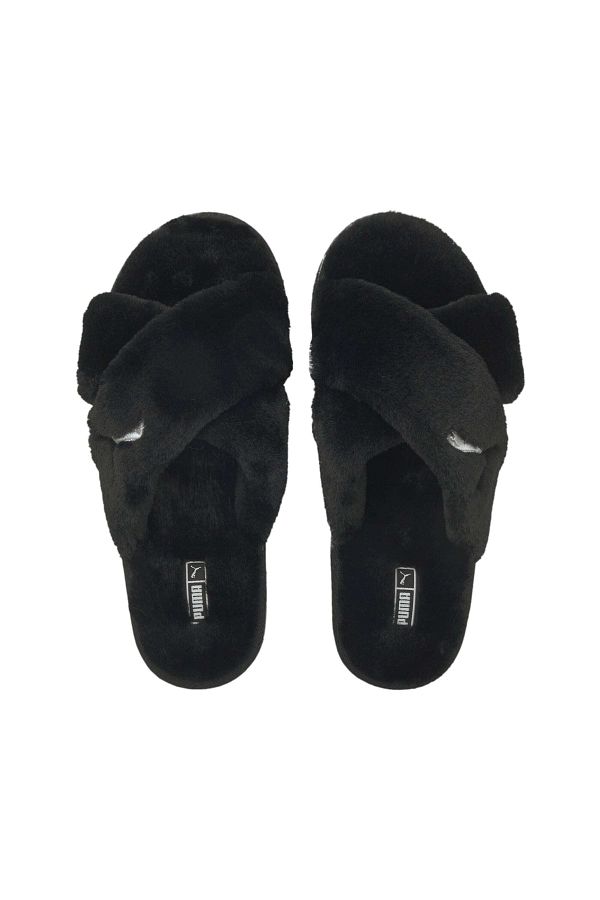 Puma flip flops fluffy hotsell