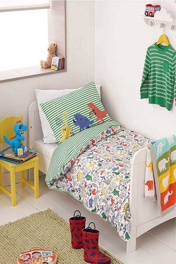 Mothercare Dinosaur Kids Baby Duvet Cover Set 100x150 Trendyol