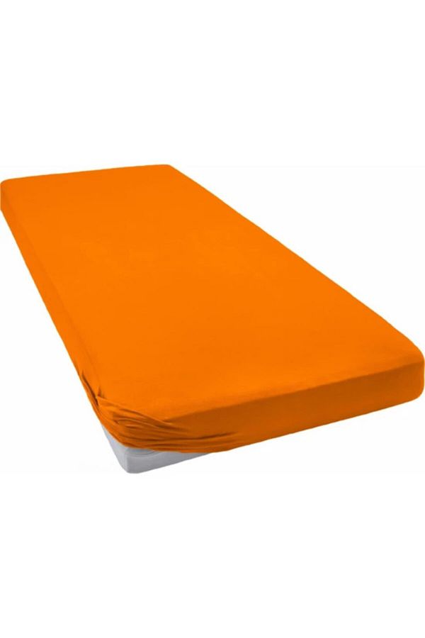 Aslans-Orange King Size Elastic Sheet 1