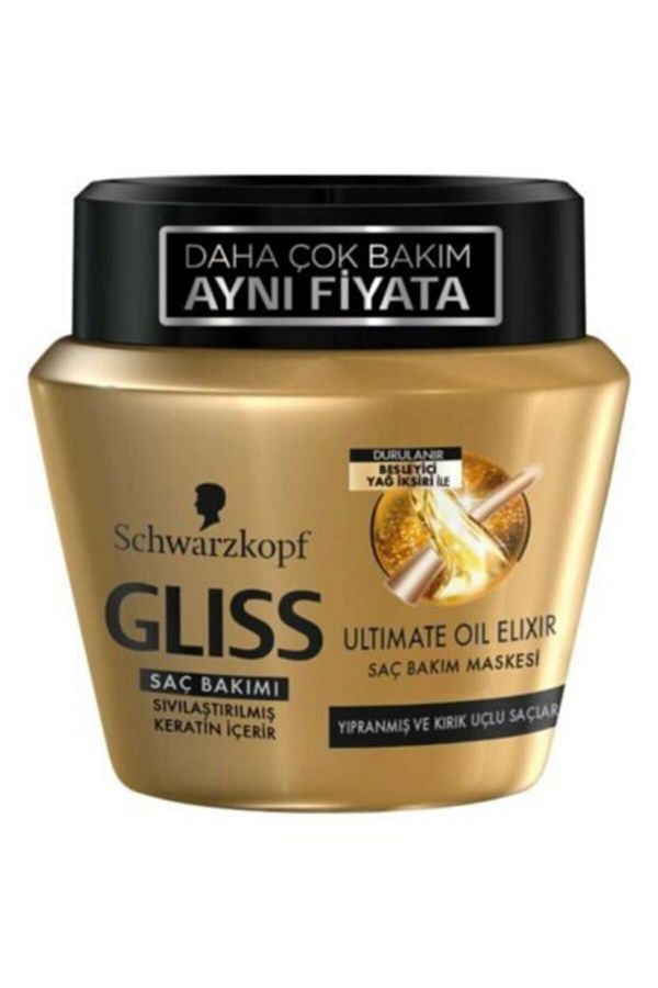 Gliss-300 ml Ultimate Dead Elixir Care Mask 1