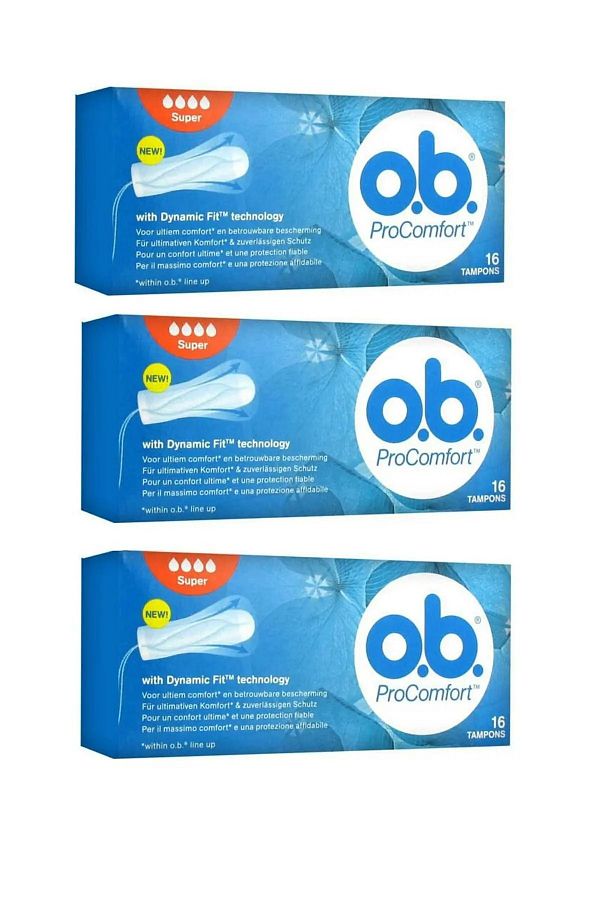 o.b.-Procomfort Super Bumper 16 Pieces 3 Pieces 1