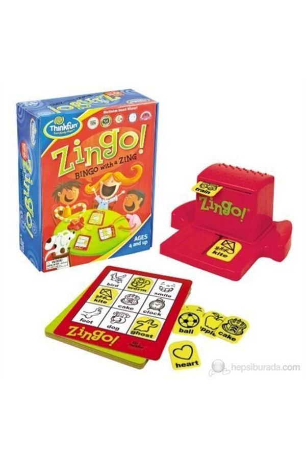 ThinkFun-Zingo Bingo With A Zing English Mind Game 1