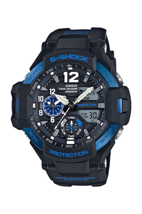 Casio-Men's G-Shock Wristwatch GA-1100-2BDR 1