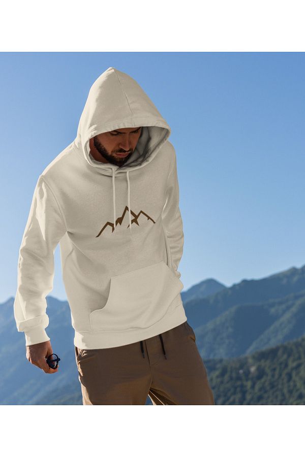 xtreme turkey We Are Stylish Mountain Design Hoodie Trendyol