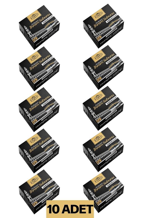 ESVED-Unscented Soap Unscented Ihram Soap Unscented Soap For Hajj And Umrah Unscented Soap 10 Pieces 1