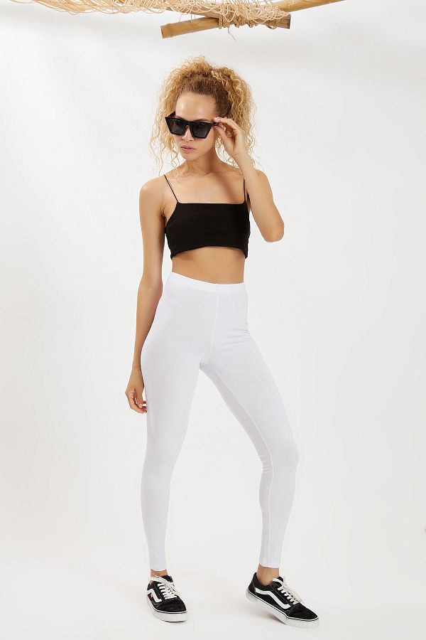 mirach-White High Waist Leggings Recovery Thermal Protector 1