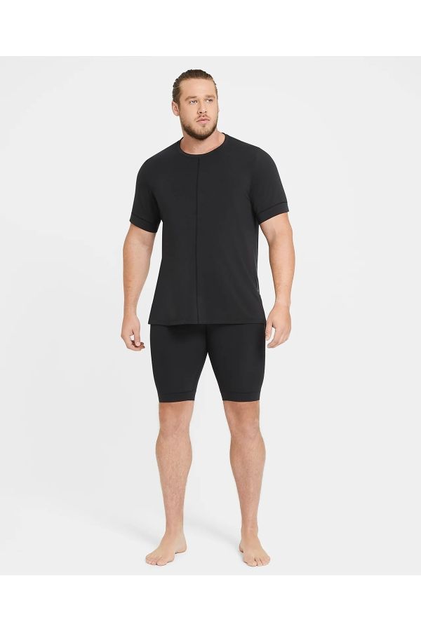Nike Yoga Dri-fit Men's Short Sleeve Top - Trendyol