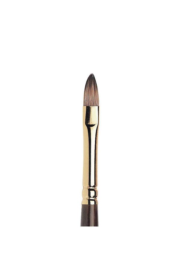 Winsor Newton-Winsor & Newton Monarch Long Handle Synthetic Brush with Short Cat No:4 1