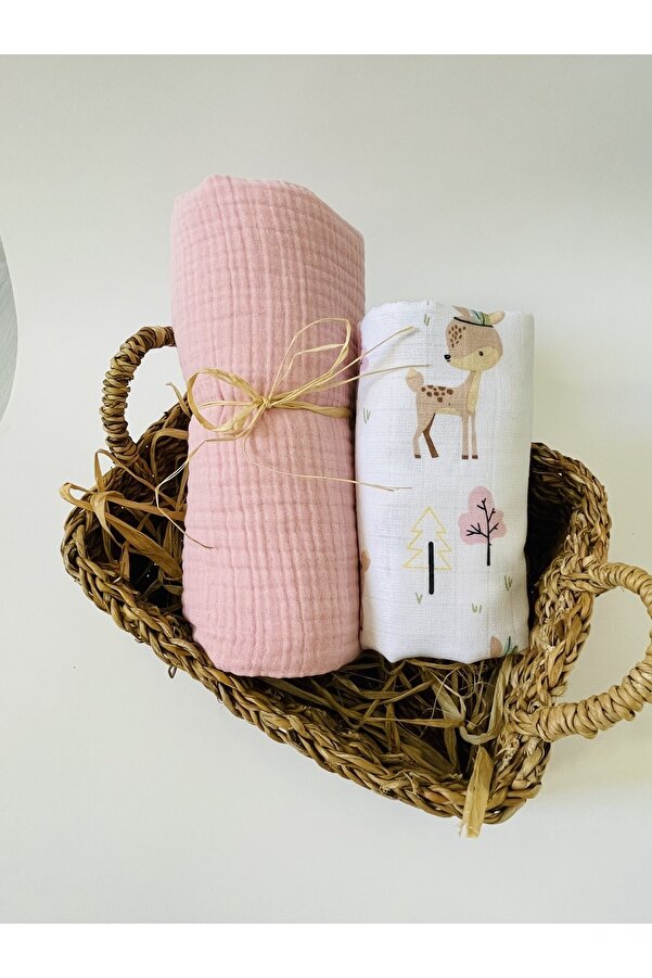 JUNİPERUS 4 Katlı Ve 2 Katlı Çok Amaçlı Müslin Bezi Örtü Battaniye