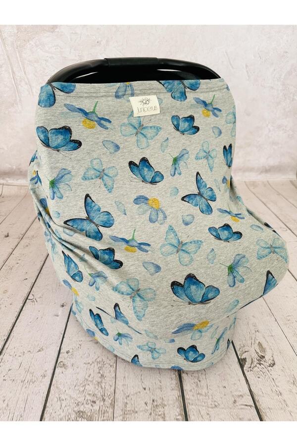 JUNİPERUS Çok Amaçlı Fonksiyonel Puset Ve Emzirme Örtüsü