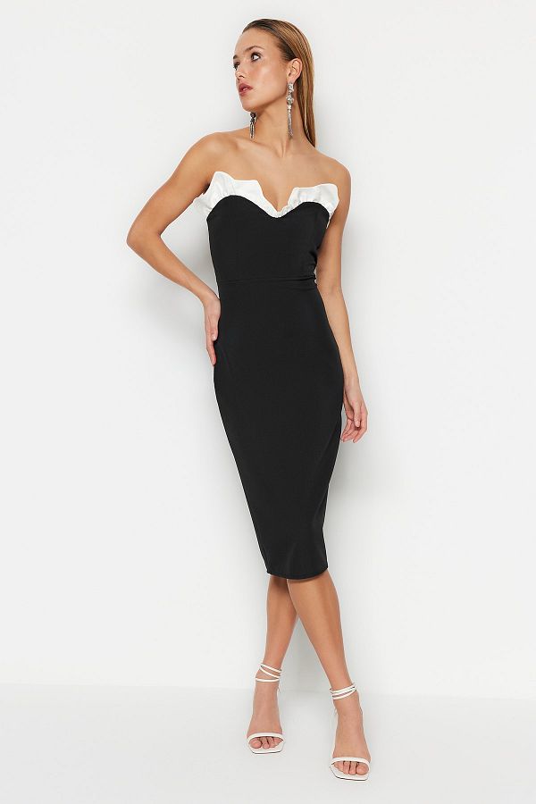 Elegant Buttons Slit Potholes O Neck Wrapped Skirt Dresses Elegant Buttons Slit Potholes O Neck Wrapped Skirt Dresses