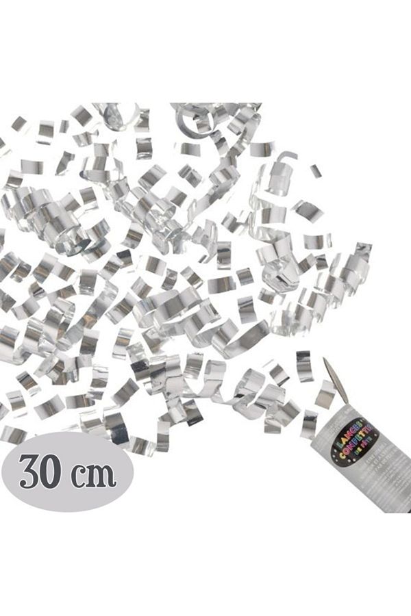 KAYAMU-C9U-3L Silver Color Confetti 30 cm 1