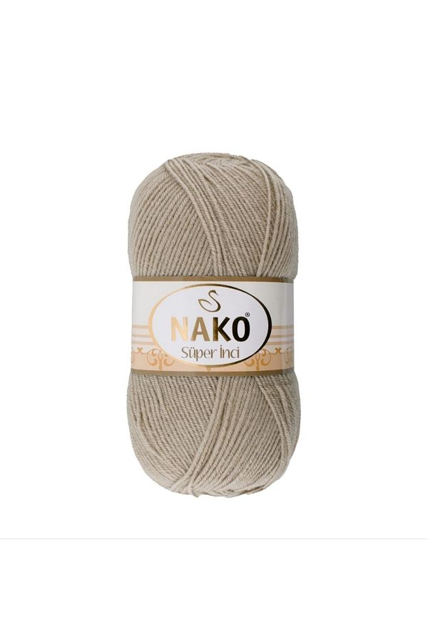 NAKO-5 τεμάχια ) Super Pearl 1199 Πλεκτό με το χέρι Σπάνιο γιλέκο Ζακέτα Πλεκτό Νήμα Βρεφικό Σπάνιο 1