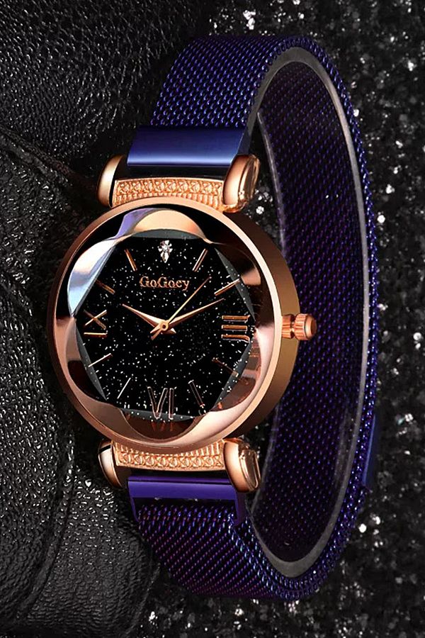 Gogoey Women s Wristwatch Luxury Fashion Stylish Trend Ladies Watch Purple Color Trendyol