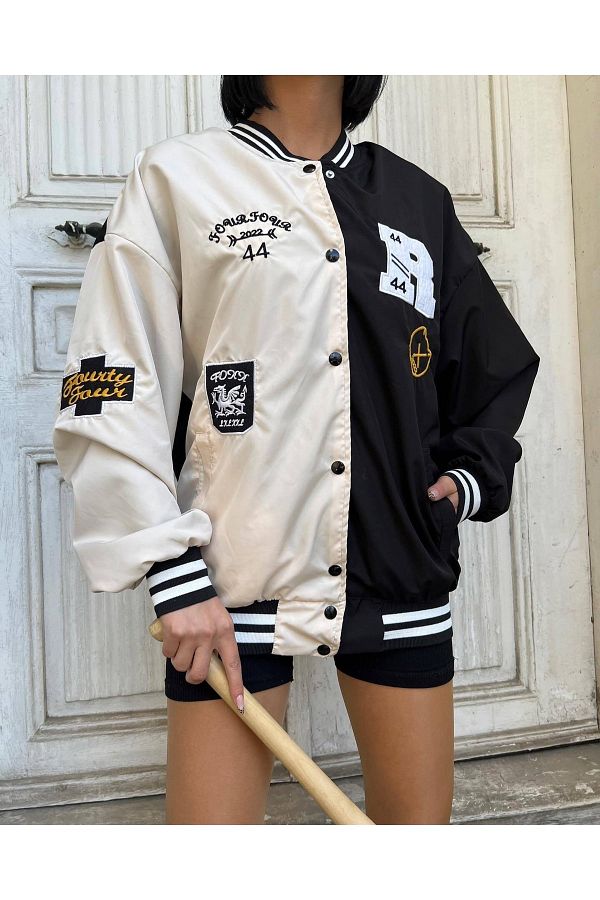 Double colour jacket discount