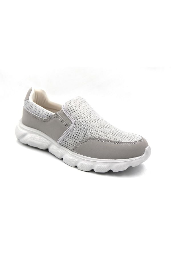 Prego Free Bance Light Tan Laceless Conford Men s Sports Shoes Gray Trendyol