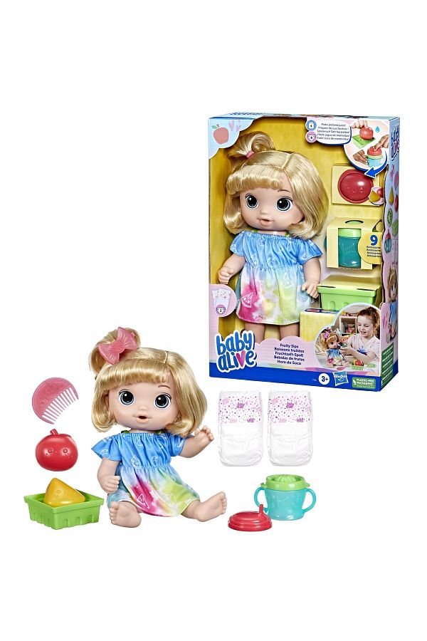 Baby Alive Fun Sips with My Baby Blonde F7356 Trendyol