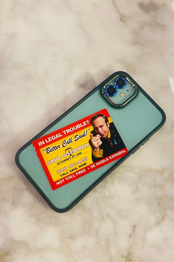 Namgo Better Call Saul Goodman Photocard Business Card Phone