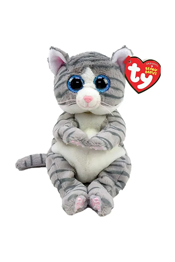 TY Beanie Boos-Mitzi Tabby Cat Plush 15 cm 1