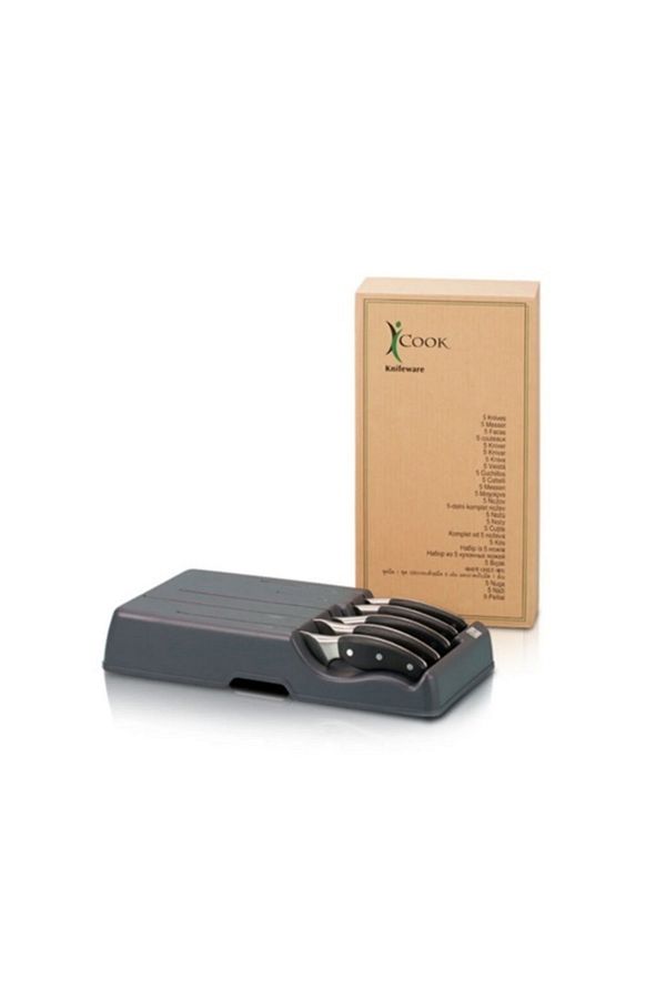 iCook-Cooking Series 5-Piece Knife Collection Set with Ergonomic Design and Special Weight 1