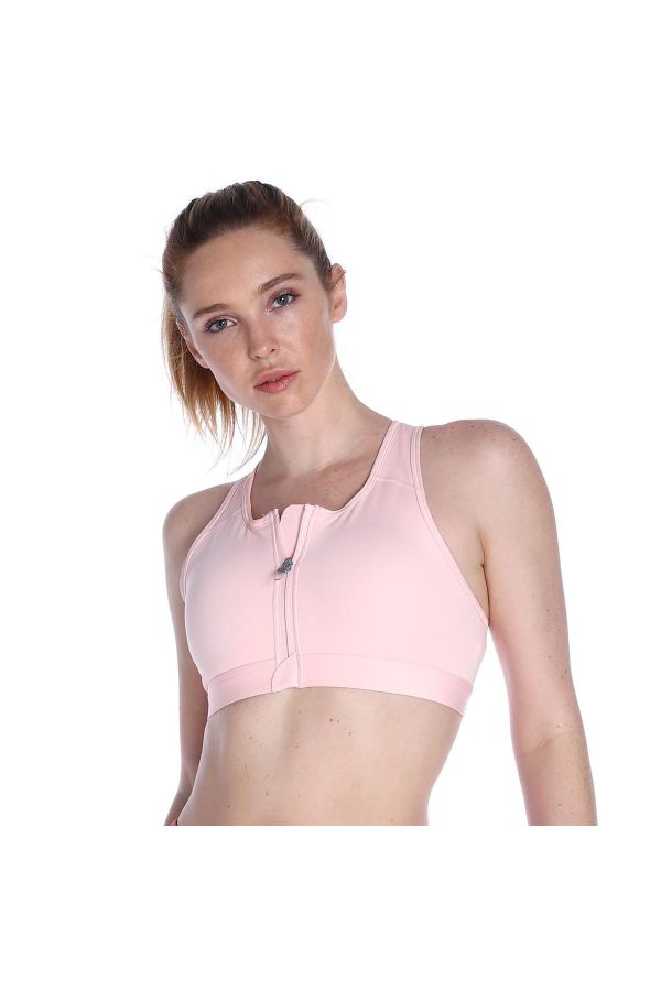 Nike Dri-FIT Swoosh Zip Front Bra