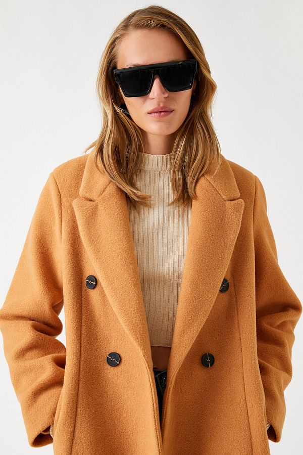 Camel hair coat womens hot sale