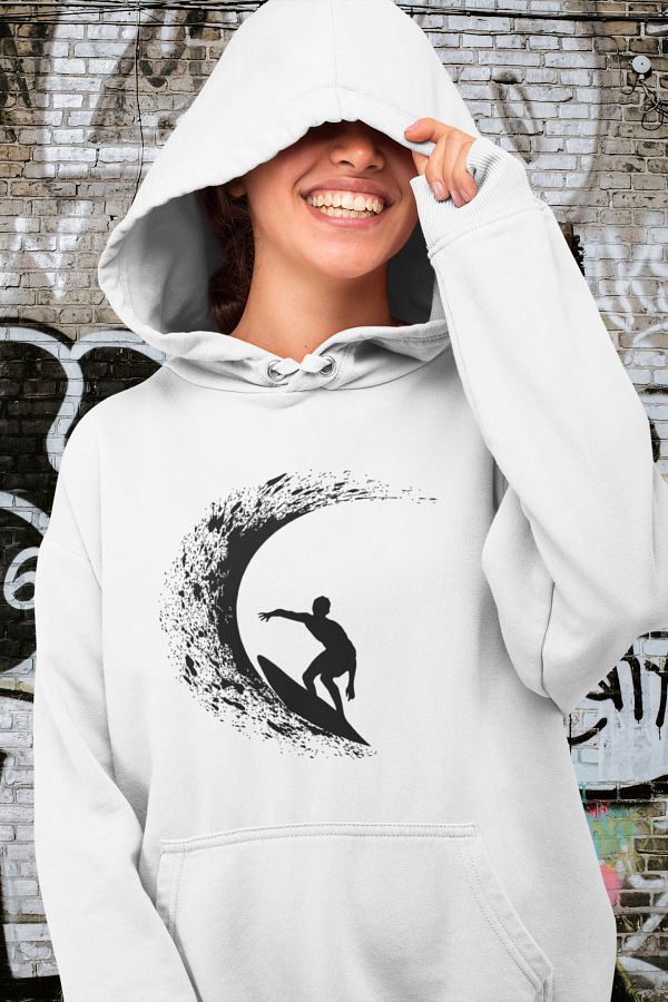 Surf style hoodie outlet