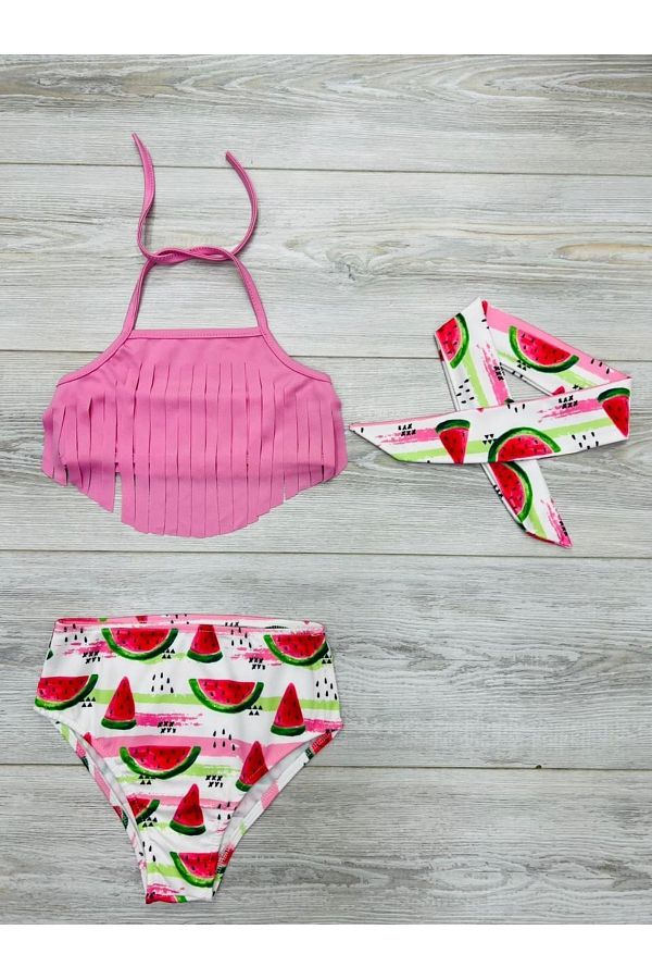 High waist bikini kids online