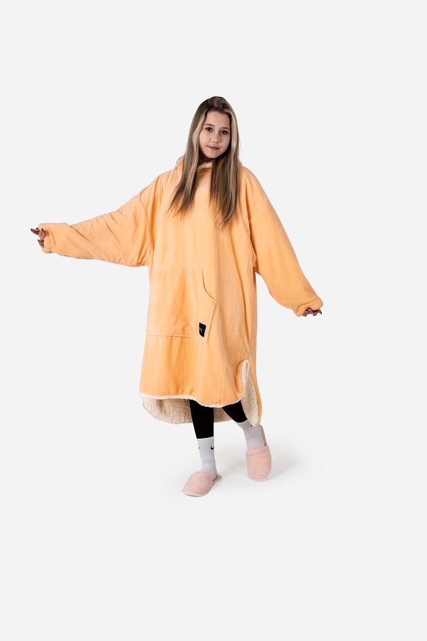 EIFIN Welsoft Oversize Wearable Blanket Poncho Unisex Hooded