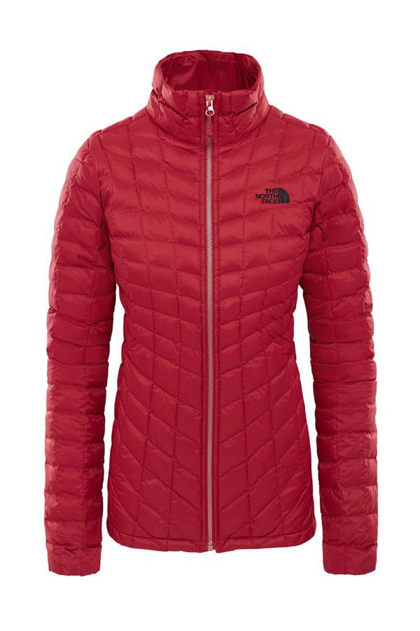 THE NORTH FACE-Thermoball Full Zip Women's Coat Red 1