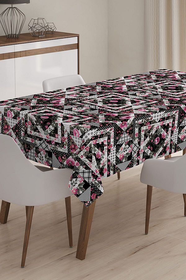Realhomes-Custom Design Digital Printed 3D Tablecloth - 120 x 140 cm 1
