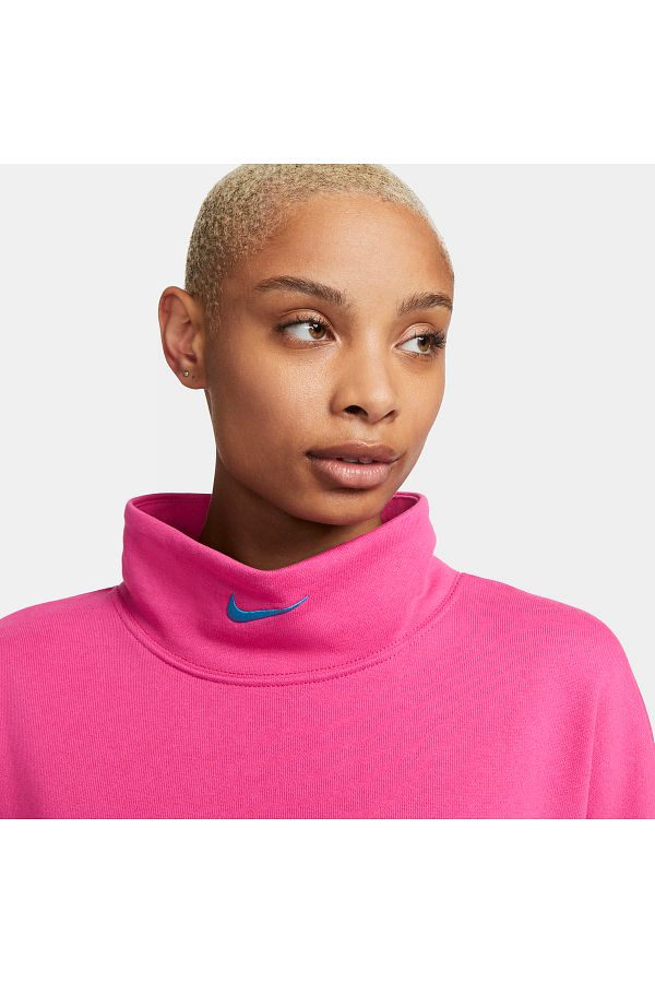 Nike funnel neck fleece sweatshirt on sale