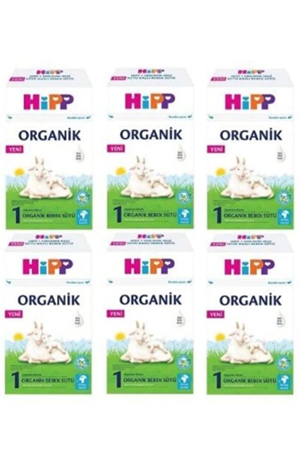 Hipp 1 Organik Keçi Sütü Bazlı Bebek Sütü 400 gr X 6 Adet