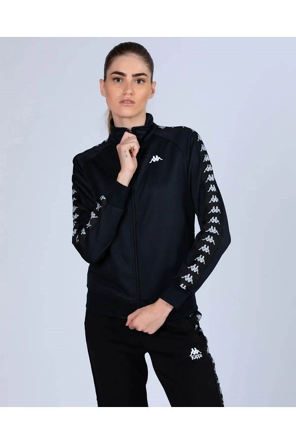 Kappa Women s Tracksuit Black White 341h5uw 222 Banda Wann ston Slim Trendyol